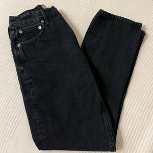 AGOLDE Riley High Rise Straight Crop Jeans